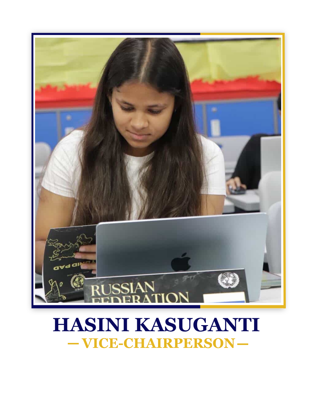 Hasini Kasuganti — Vice-Chairperson