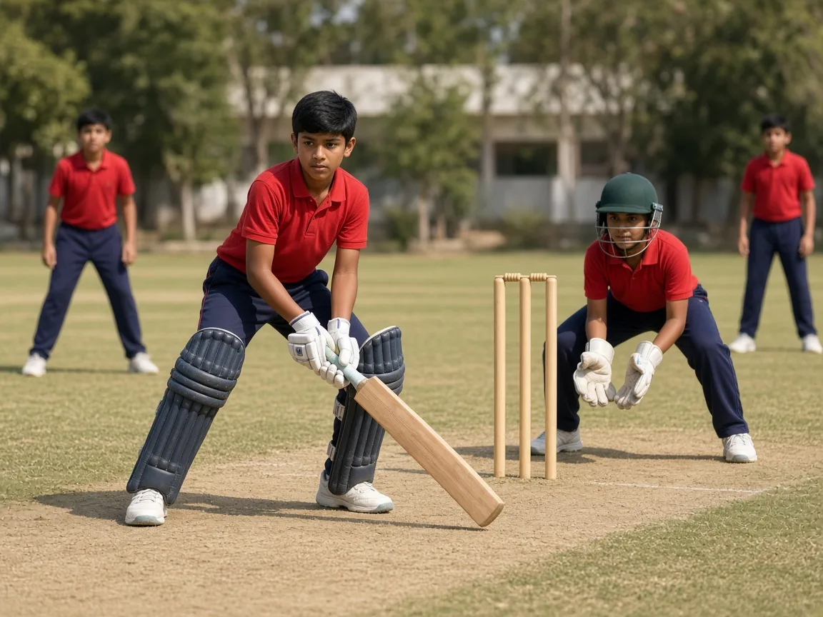 Cricket at Meru International School