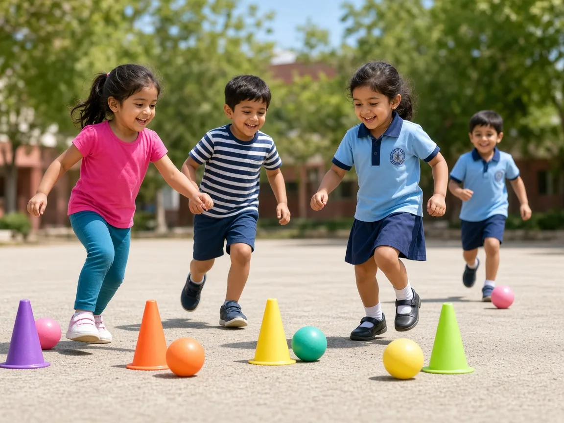 Early years sports and physical activity at Meru