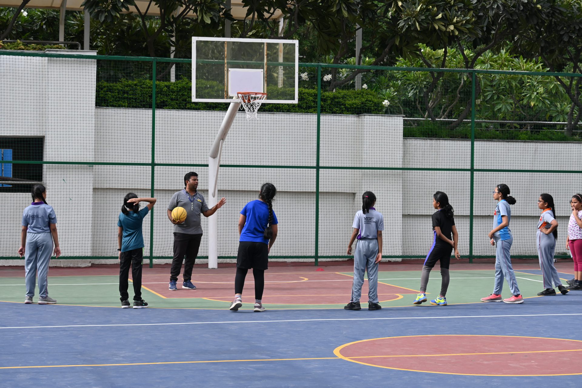 Students engaged in learning at Meru International School