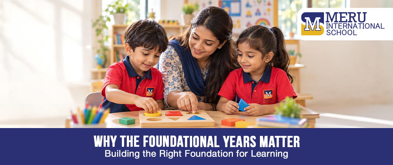 Why the Foundational Years Matter: Building the Right Foundation for Learning